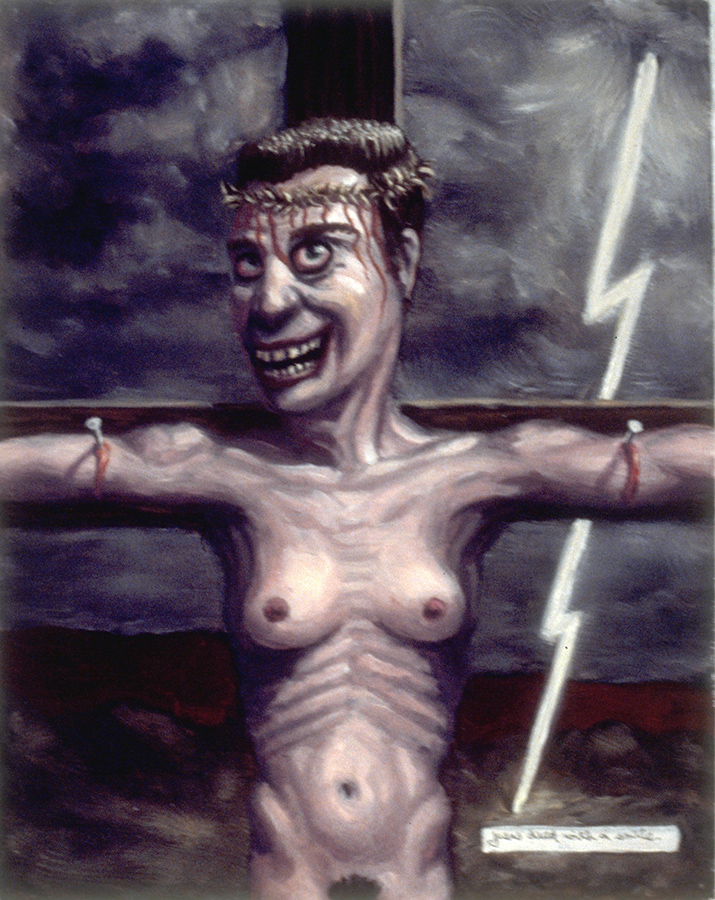 Jesus died with a smile